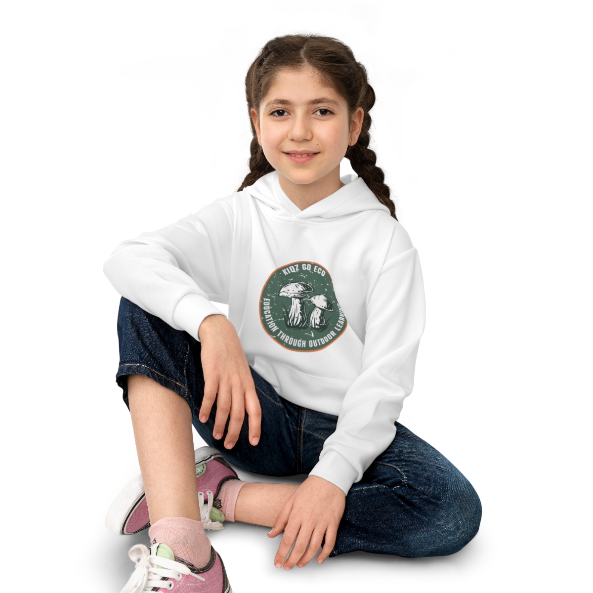 B - Sustainably Made Kids Hoodie main image 1